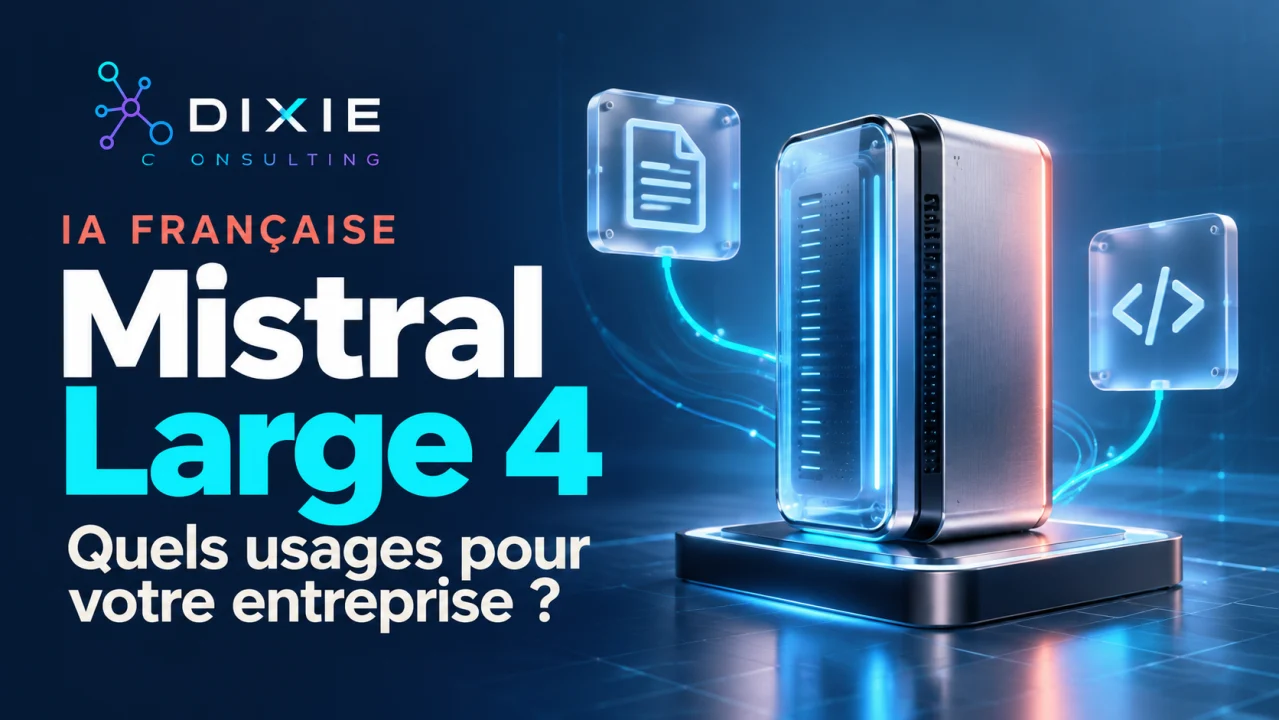 Mistral Large 4 : ce que la nouvelle IA française peut changer pour les entreprises