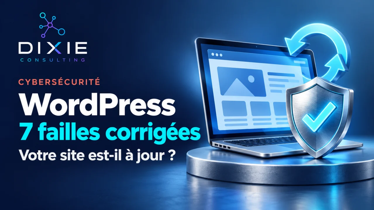 WordPress corrige 7 failles de sécurité : ce que les entreprises doivent vérifier sur leur site