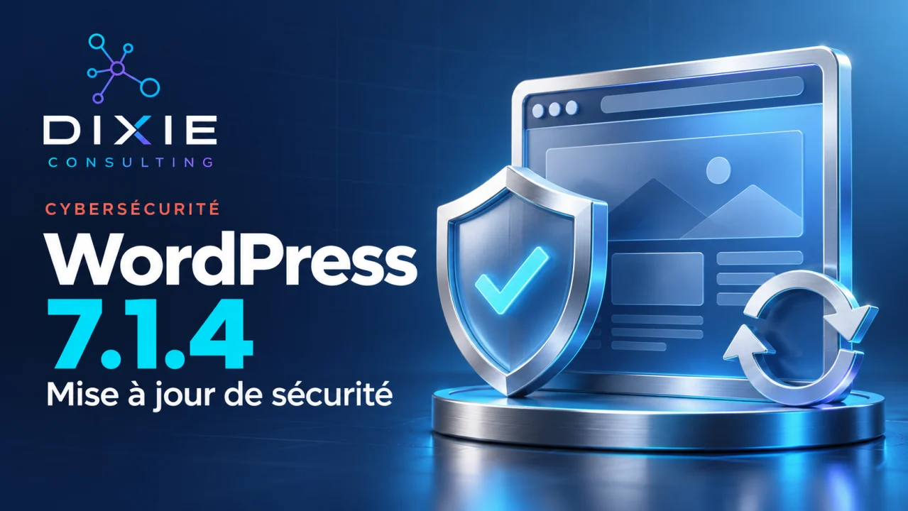 WordPress 7.1.4 : une mise à jour de sécurité à appliquer sur votre site